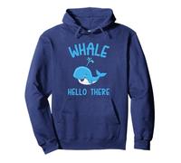Divertida Ballena Hello There Youth Whale Kid Ocean Animal Joke Sudadera con Capucha