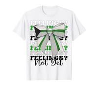 Divertida Bandera demiromántica del Orgullo Demi Girl Feelings Not Yet Camiseta