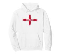 Divertida Bandera Inglaterra Expat Inglés el St Georges Day Sudadera con Capucha