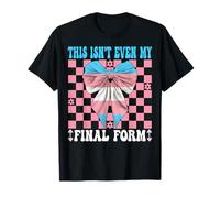 Divertida bandera transgénero del orgullo trans Esta no es mi forma final Camiseta