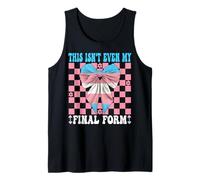 Divertida bandera transgénero del orgullo trans Esta no es mi forma final Camiseta sin Mangas