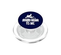 Divertida Barra de Equilibrio para Gimnasia Chalk Dirty to Me PopSockets PopGrip para MagSafe