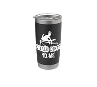 Divertida barra de equilibrio para gimnasia Chalk Dirty to Me Vaso térmico de acero inoxidable de doble pared