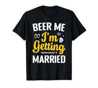Divertida bebida despedida de soltero Cerveza Yo, Me voy a casar Camiseta