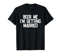 Divertida bebida despedida de soltero Cerveza Yo, Me voy a casar Camiseta