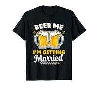 Divertida bebida despedida de soltero Cerveza Yo, Me voy a casar Camiseta