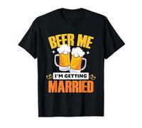 Divertida bebida despedida de soltero Cerveza Yo, Me voy a casar Camiseta