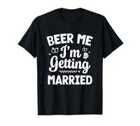 Divertida bebida despedida de soltero Cerveza Yo, Me voy a casar Camiseta