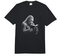 Divertida Biblia Sagrada Lectura Bigfoot Christian Comfort Colors Adult Heavyweight T-Shirt