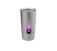 Divertida bola de boliche Hot Rod Flame de Pin Crusher In Progress Vaso térmico de acero inoxidable de doble pared
