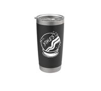 Divertida bola de cristal Yikes adivino gitano vintage Vaso térmico de acero inoxidable de doble pared