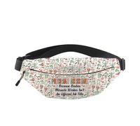 Divertida bolsa cruzada para asistente físico, asistente médico, regalo de graduación, regalo de semana PA, Asistente físico, Medium