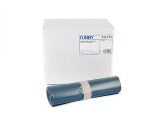 Divertida bolsa de contenedor AG-273, azul, 700mm x 1100mm, paquete de 2000