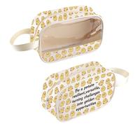 Divertida bolsa de cosméticos transparente para regalo de patatas, regalo para adictos a las patatas, regalo temático de patata, Bolsa para patatas