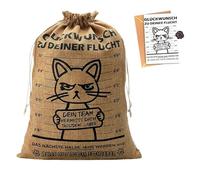 Divertida bolsa de regalo de despedida con tarjeta de despedida, Regalo de despedida colegas