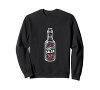 Divertida Botella de Salsa de Salsa Picante Diciendo Chile Sudadera