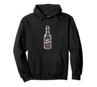 Divertida Botella de Salsa de Salsa Picante Diciendo Chile Sudadera con Capucha