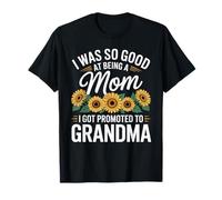 Divertida buena mamá fue ascendida a abuela diciendo broma de mujeres Camiseta