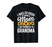 Divertida buena mamá fue ascendida a abuela diciendo broma de mujeres Camiseta