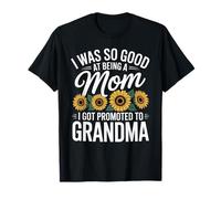 Divertida buena mamá fue ascendida a abuela diciendo broma de mujeres Camiseta