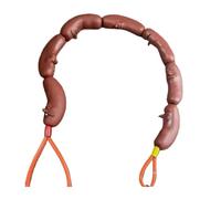 Divertida cadena de tracción para perros, cuerda gruesa para salchichas para mascotas pequeñas y medianas, accesorio duradero para mascotas