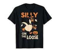 Divertida Calabaza Bruja de Halloween de Silly Goose On The Loose Camiseta