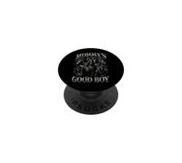 Divertida Calavera de Mommy's Good Boy Grim Reaper PopSockets PopGrip Adhesivo