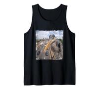 Divertida Cámara Tráfico Autopista Garza Azulada Camiseta sin Mangas