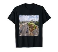Divertida Cámara Tráfico Autopista Rana Arbórea del Pacífico Camiseta