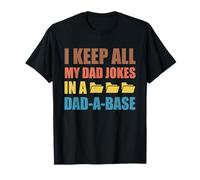 Divertida camisa de broma para papá: guardo todos los chistes de mi papá en una base de papá Camiseta