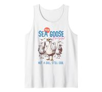 Divertida camisa de ganso marino "Not a Gull Still Cool" Humor Bird Fun Camiseta sin Mangas