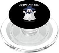 Divertida Camisa judía de Halloween Orgulloso judío Boo Fantasma rabino PopSockets PopGrip para MagSafe