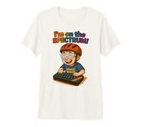 Divertida Camisa Retro para Autismo - I'm On The Spectrum Camiseta Premium