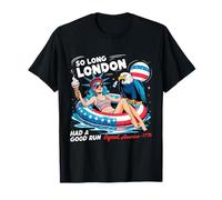 Divertida camiseta con humor patriótico de EE. UU., So Long London, del 4 de julio Camiseta