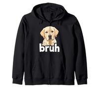 Divertida Camiseta con Memes para Amantes de los Perros, con Forma de Bruja de Labrador Retriever Sudadera con Capucha