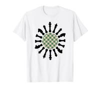 Divertida Camiseta de ajedrez para Amantes del ajedrez para niños y niñas Camiseta