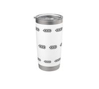 Divertida camiseta de ajedrez para amantes del ajedrez para niños y niñas Vaso térmico de acero inoxidable de doble pared