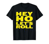 Divertida Camiseta de BJJ con Humor, Idea de Regalo con la canción «Hey HO Let's Roll» Punk Rock Camiseta