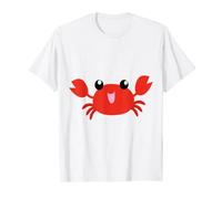 Divertida camiseta de cangrejo de cangrejo, marina, océano, playa, mar, naturaleza Camiseta