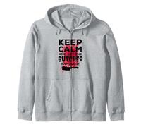 Divertida Camiseta de Carnicero Keep Calm and Let The Butcher Handle It Sudadera con Capucha