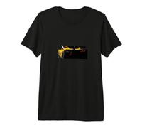 Divertida Camiseta de Coche de Carreras. Carreras, SIN Necesidad DE Palabras Camiseta Premium