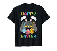Divertida camiseta de conejo de jugador de Pascua - Controlador de juegos Egg Hunt Camiseta