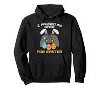 Divertida camiseta de conejo de jugador de Pascua - Controlador de juegos Egg Hunt Sudadera con Capucha