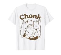 Divertida camiseta de gato Chonk - Linda camiseta de gato gordo Camiseta