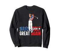 Divertida Camiseta de Golf Donald Trump 2024 Sudadera
