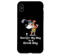 Divertida Camiseta de Golf para Hombres Que aman Jugar al Golf Carcasa para iPhone XS MAX
