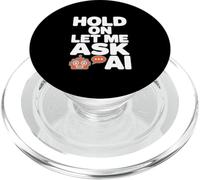 Divertida Camiseta de Humor AI para programadores de Vibraciones, codificadores, desarrolladores PopSockets PopGrip para MagSafe