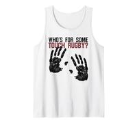 Divertida Camiseta de Rugby Que es para un Toque de Rugby Camiseta sin Mangas