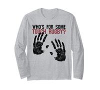 Divertida Camiseta de Rugby Que es para un Toque de Rugby Manga Larga