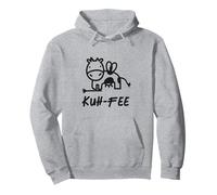 Divertida Camiseta de Vaca con Hada para Todas Las Vacas amadas. Sudadera con Capucha